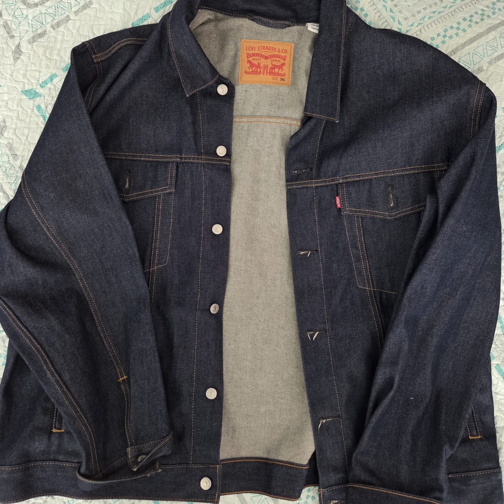 Levi's Men's Dark Indigo Denim Jacket